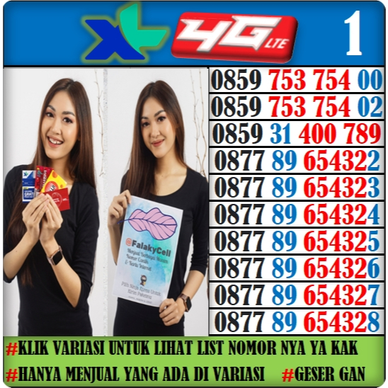 Nomor Cantik XL Axiata 888 7x PULUHAN