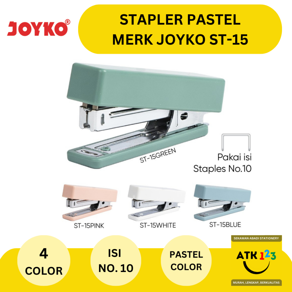 

Stapler Joyko ST-15 Pastel Color