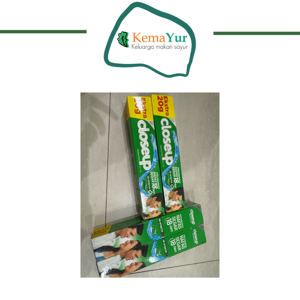 pasta gigi close up 160gram EXTRA ISI 20gr