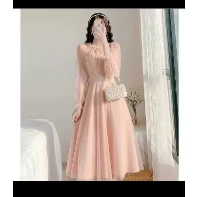 dress simple Korea look