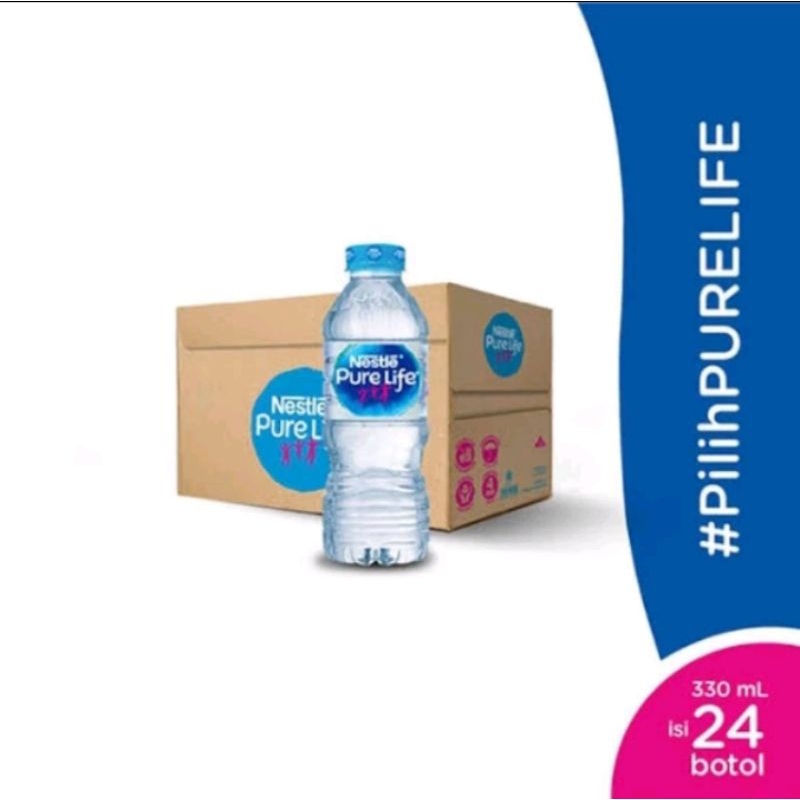 

Air Mineral Nestle Purelife 330mL isi 24 Botol