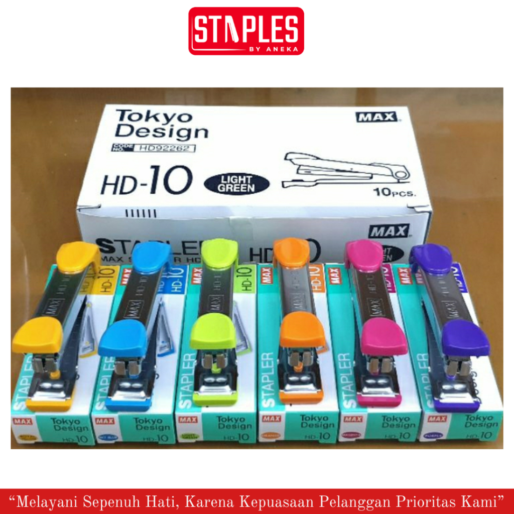 

Stapler Max HD-10 / Staples No.10 / Steker