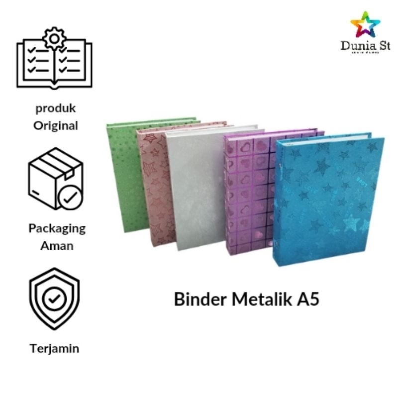 

Binder Metalik A5