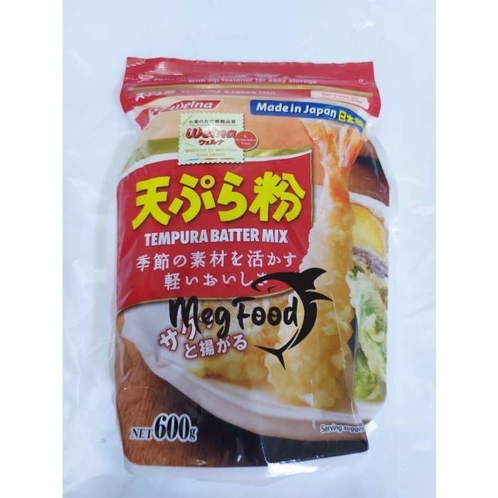 

Tepung Tempura 600gr Jepang Import / Nisshin Seifun Tempurako Original