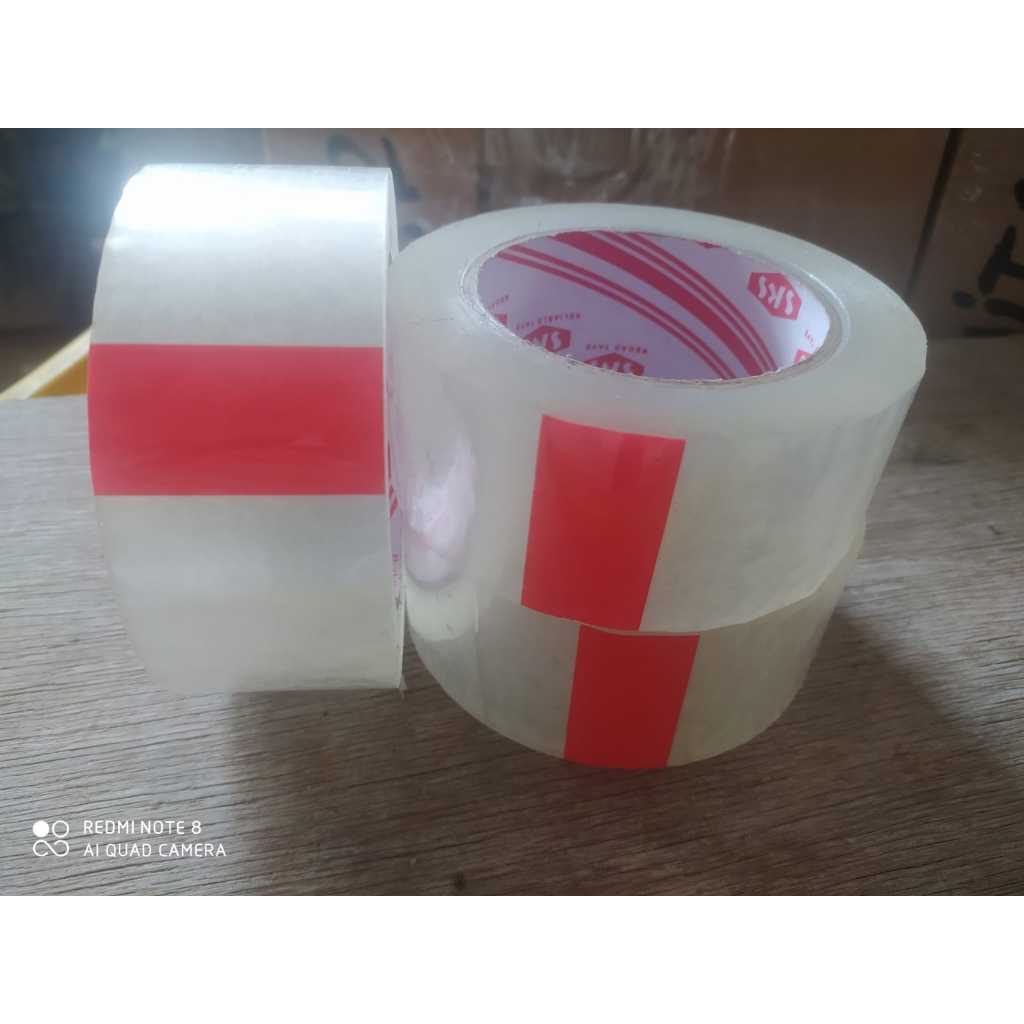 

Lakban bening lakban ukuran 48 mm X 90 Yard BENING/ROLL