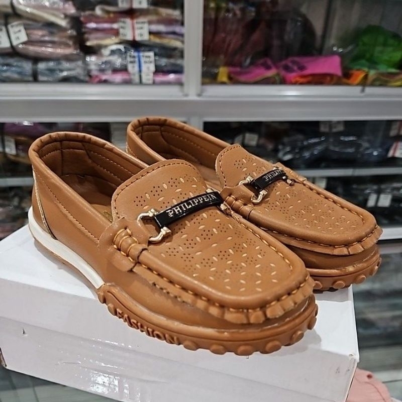 Sepatu pansus anak anak brown sweet