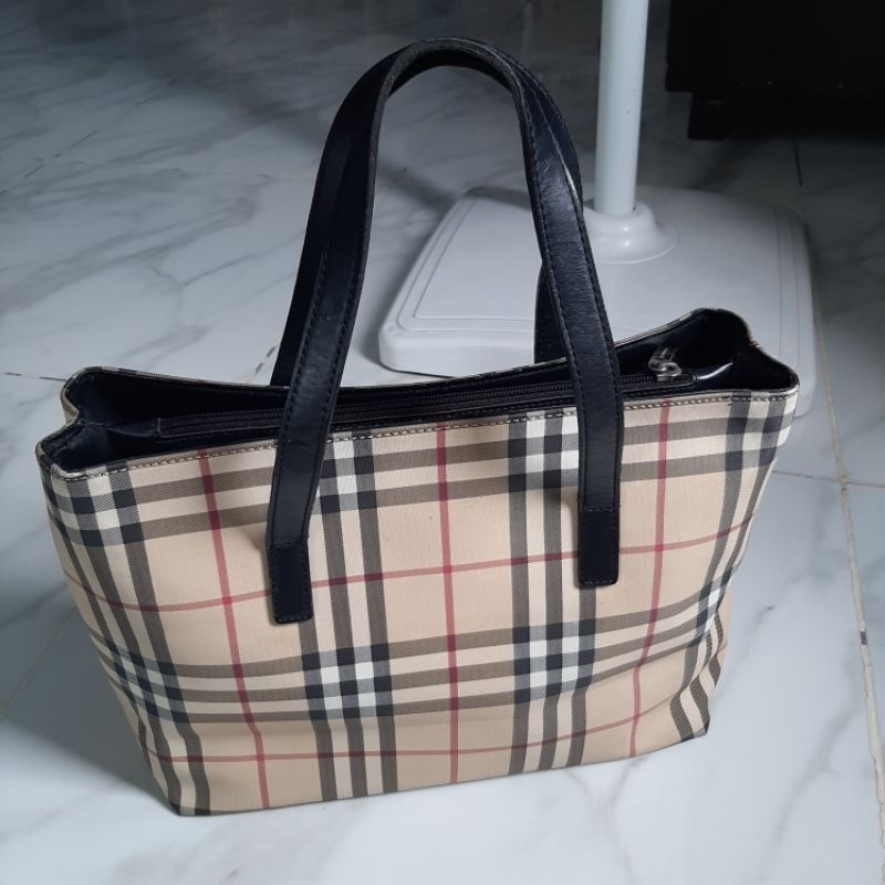 PRELOVED Totebag Burberry Tas Tote ala Burberry