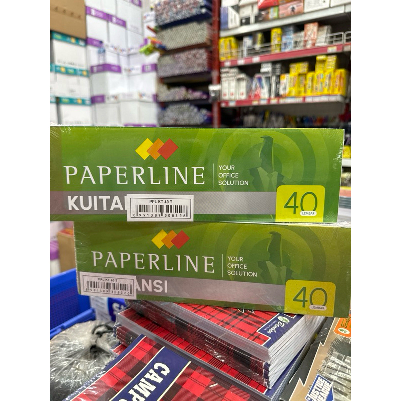 

KUITANSI TANGGUNG / KWITANSI SEDANG / KT 40 T PAPERLINE (1PCS)