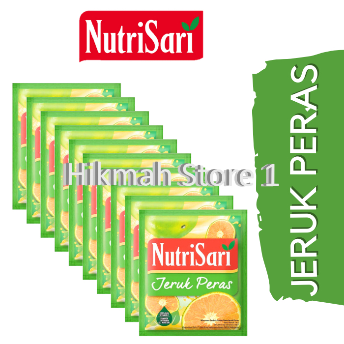 

NUTRISARI Minuman Buah Vitamin C ALL VARIAN 1 RENCENG ISI 10 SACHET