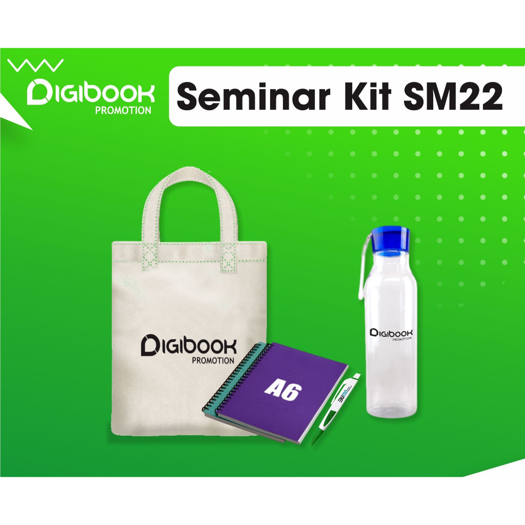 

Souvenir Custom | as Canvas, Tumbler Colada, Notebook A6, Pulpen Sablon | SM22