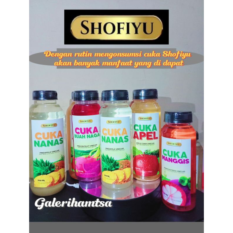 

Cuka Buah Organik Shofiyu 250ml