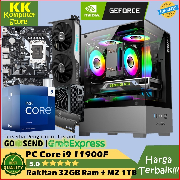 pc gaming i9 11900 | ram 32gb | rtx 3050 [ pc editing core i9 11900f | rtx 3050 | ram 32 | m2 1tb]