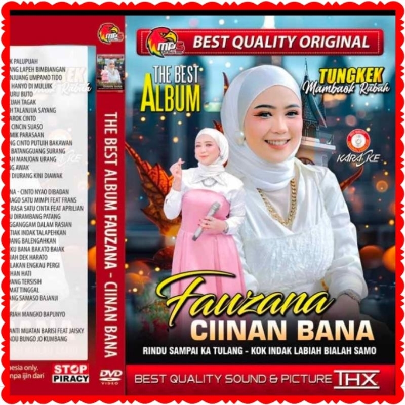 KASET DVD MP5 LAGU FAUZANA-LAGU MINANG FAUZANA-ALBUM FAUZANA-KASET MP3 MINANG FAUZANA-KASET DVD LAGU