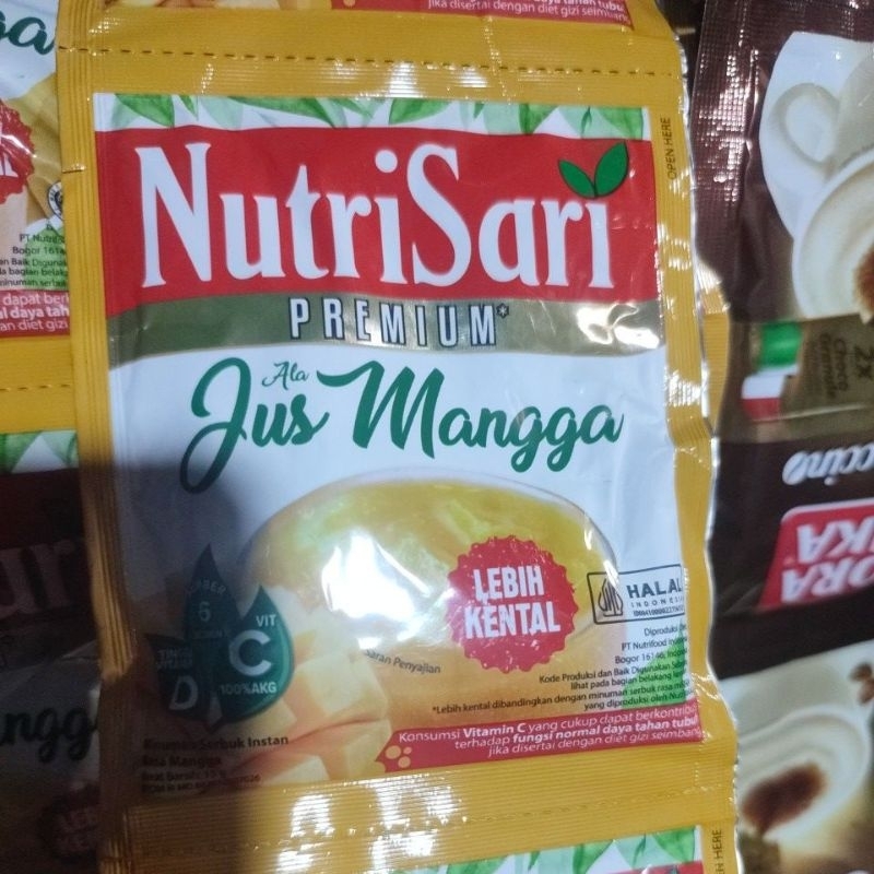 

Nutrisari Premium Rasa Jus Mangga 1 Renteng Isi 10pcs