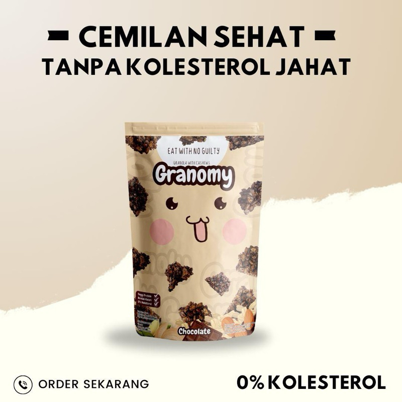 

GRANOMY - Cemilan Sehat Asi Booster 60gr | 100gr