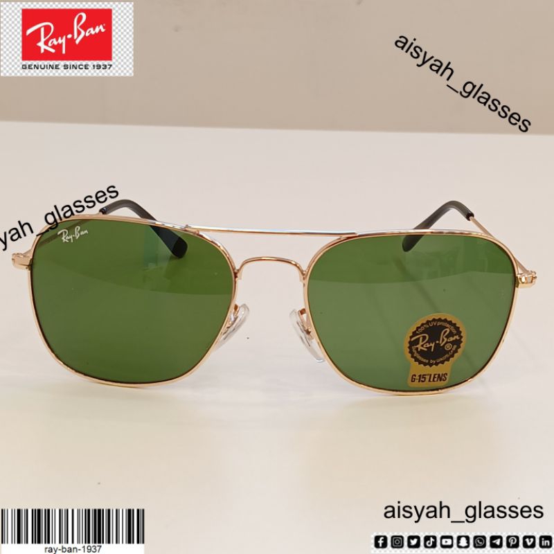 Kacamata Hitam Sunglass Rayban CARAVAN RB 3136