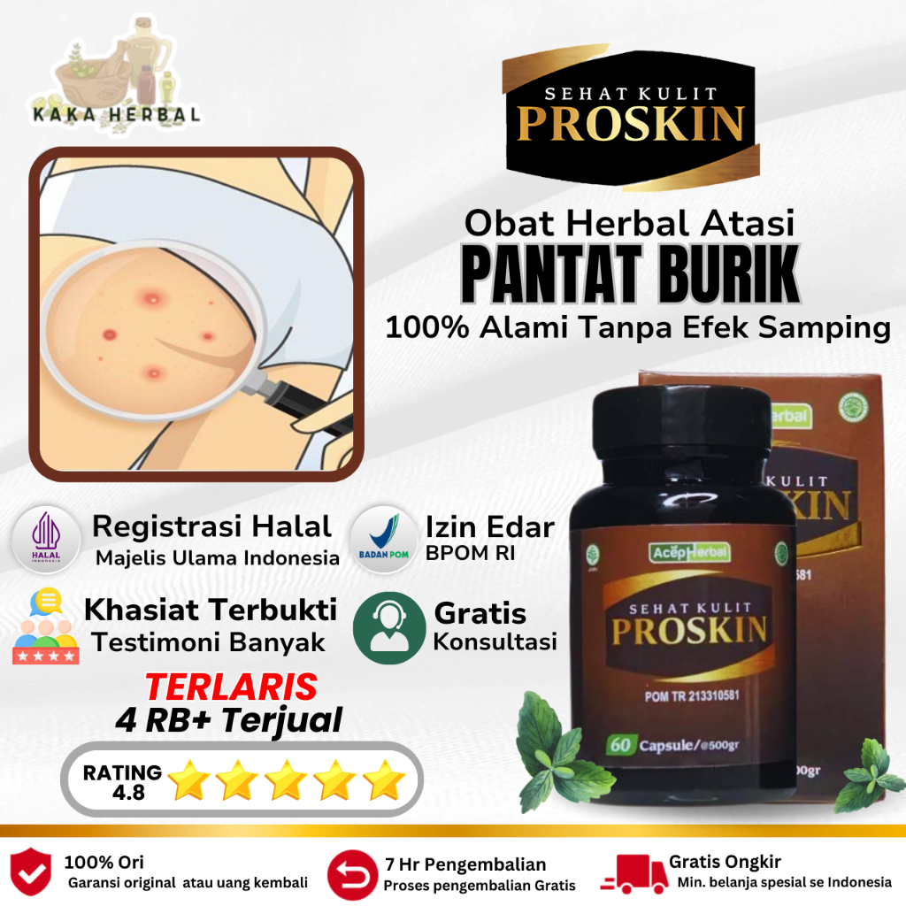 Kaka Herbal - Obat Pantat Burik, Obat Pantat Bruntusan, Obat Pantat Gatal Dan Hitam, Obat Pantat Gat