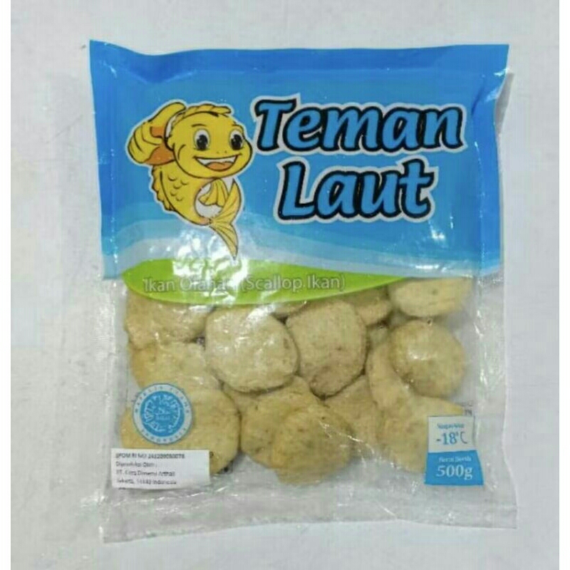 

TEMAN LAUT SCALLOP 500 gr