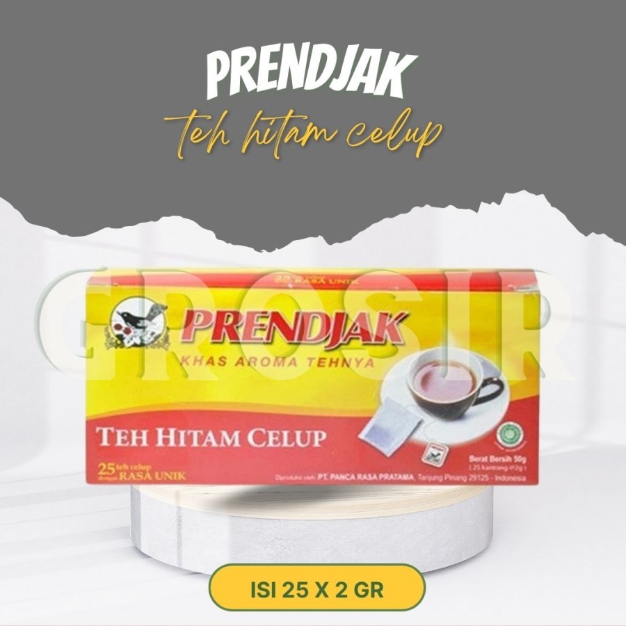 

PRENDJAK TEH CELUP CANGKIR 25'S - Original Wangi