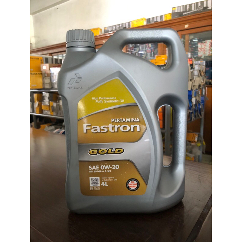Oli Pertamina Fastron Gold SAE 0w-20 (4L)
