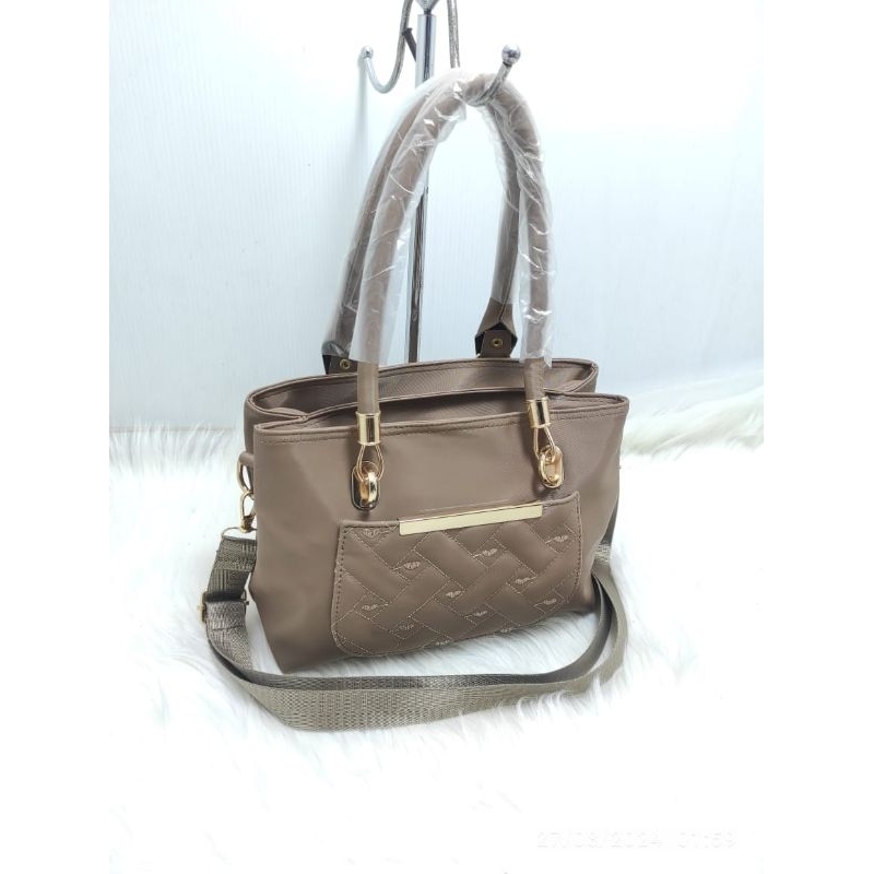 Tas Wanita Model Terbaru 2 Ruangan Free Tali Panjang