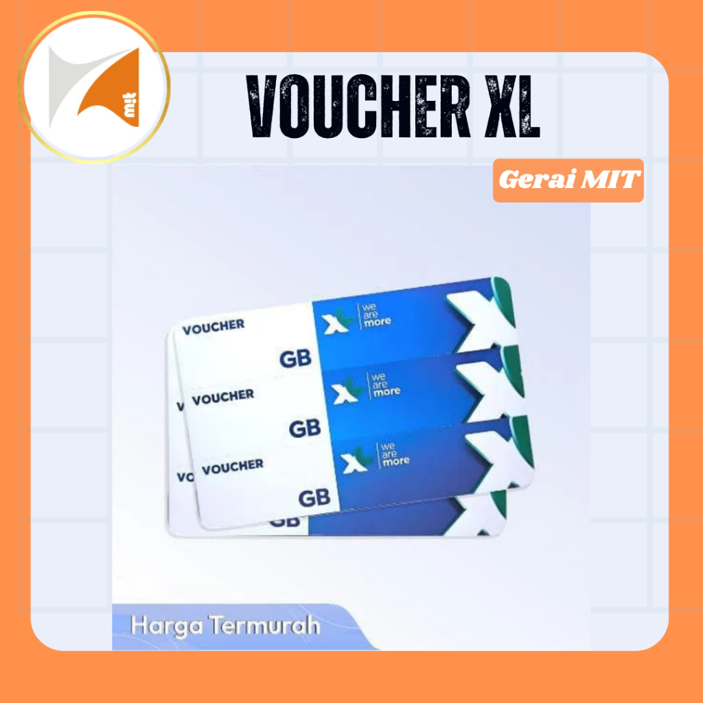 Voucher Kuota XL 30 Hari 11GB / 19GB / 25GB / 32GB / 65GB