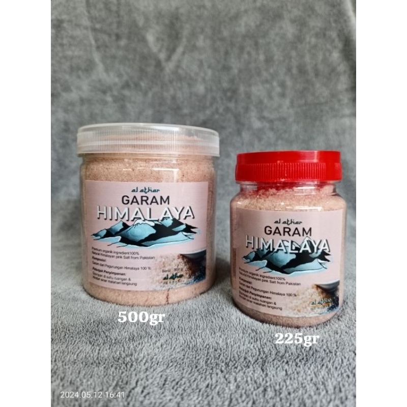

Garam Himalaya Pink Salt 100% organic ingredients