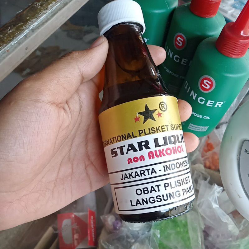 Obat Plisket Star Liquid non Alkohol Langsung pakai