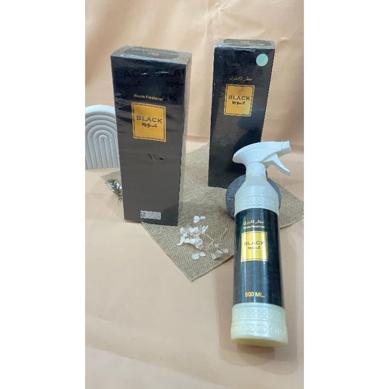PENGHARUM RUANGAN BANAFA BLACK OUD & AL KHANJAR SAUDIA 500ML