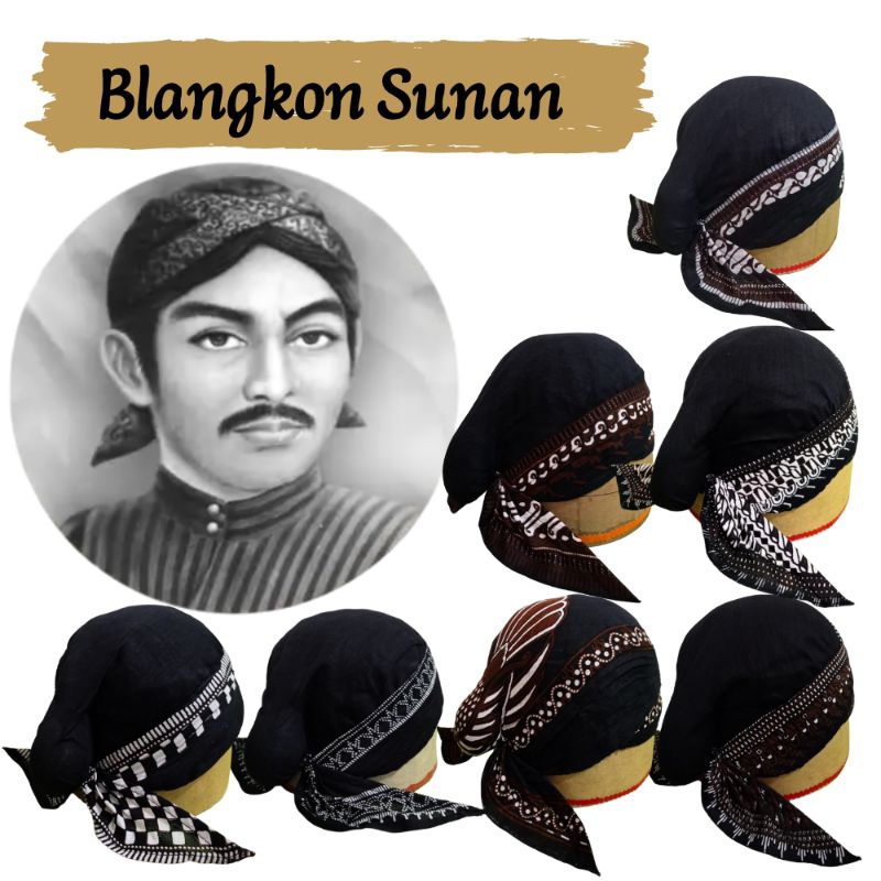 blangkon sunan kalijaga bisa lipat cuci