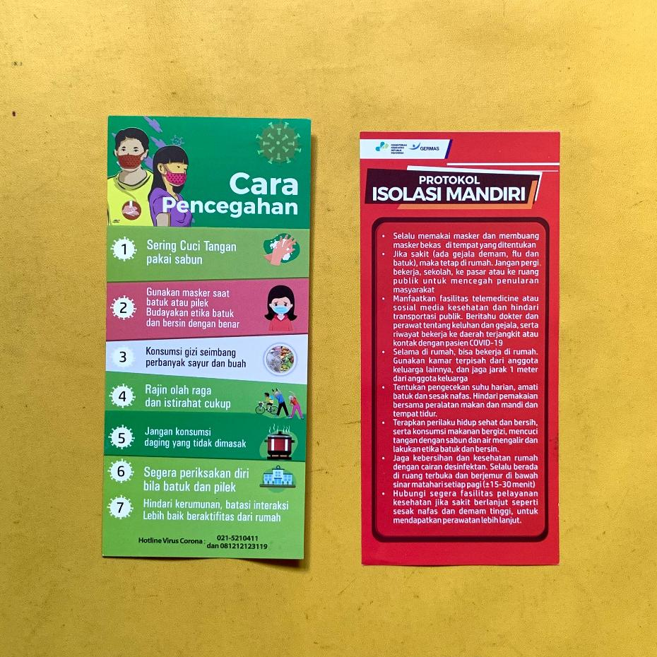 

Flyer Cara Pencegahan Penularan Virus | Brosur Protokol Isolasi Mandiri | Flyer Kesehatan