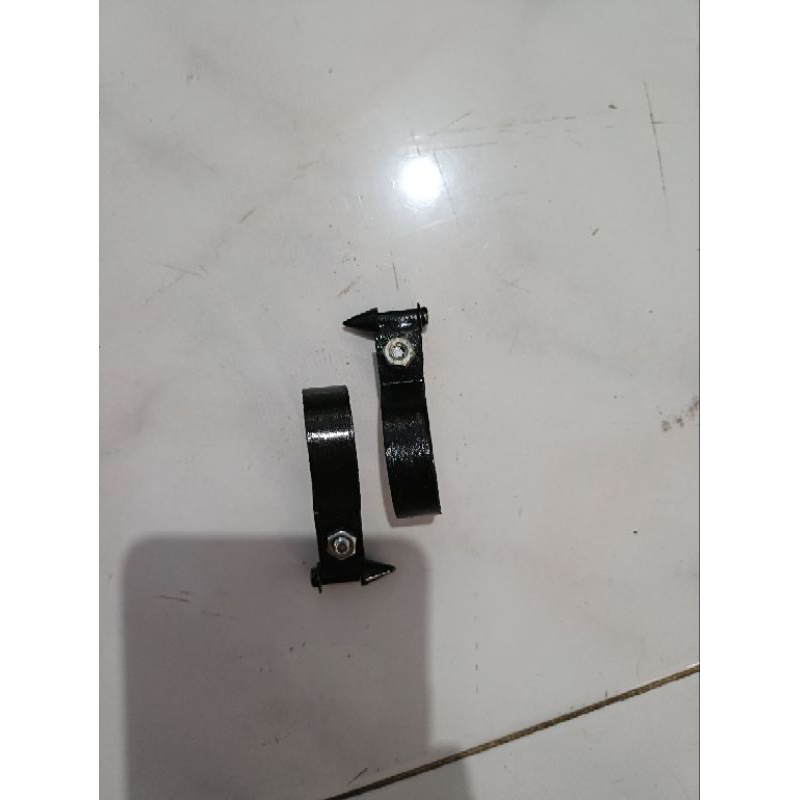 klem clamp cantolan pompa sepeda ontel onthel jadul lawas kuno
