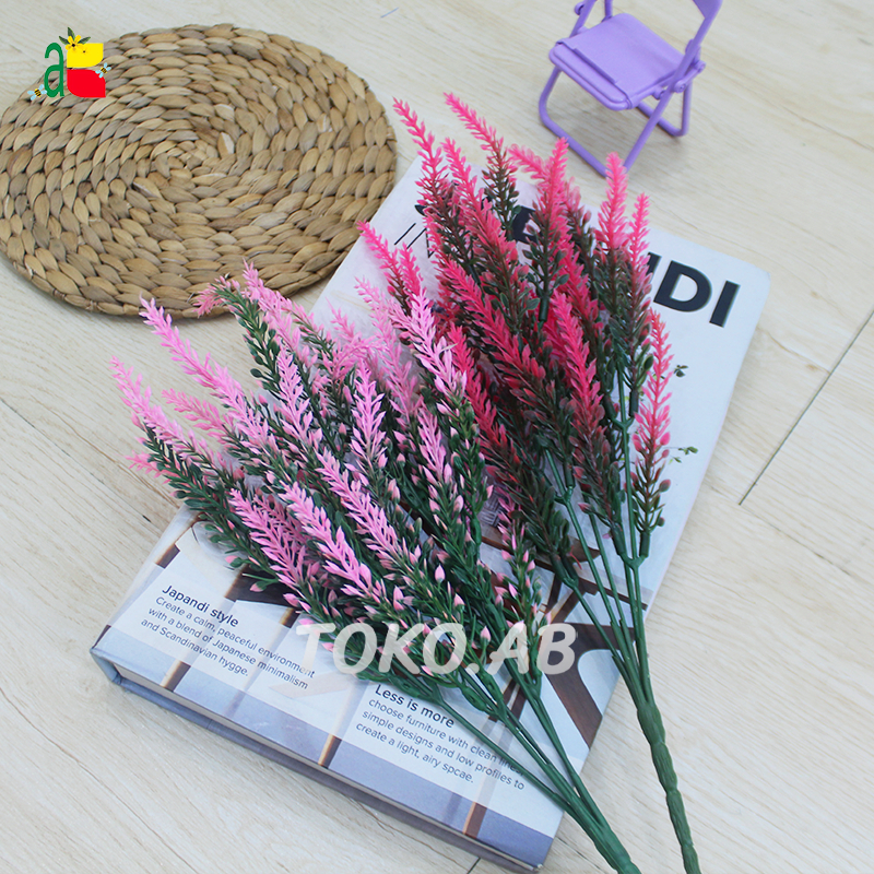 BUNGA LAVENDER POLOS B8162 BUNGA PLASTIK ARTIFICIAL DEKORASI RUMAH