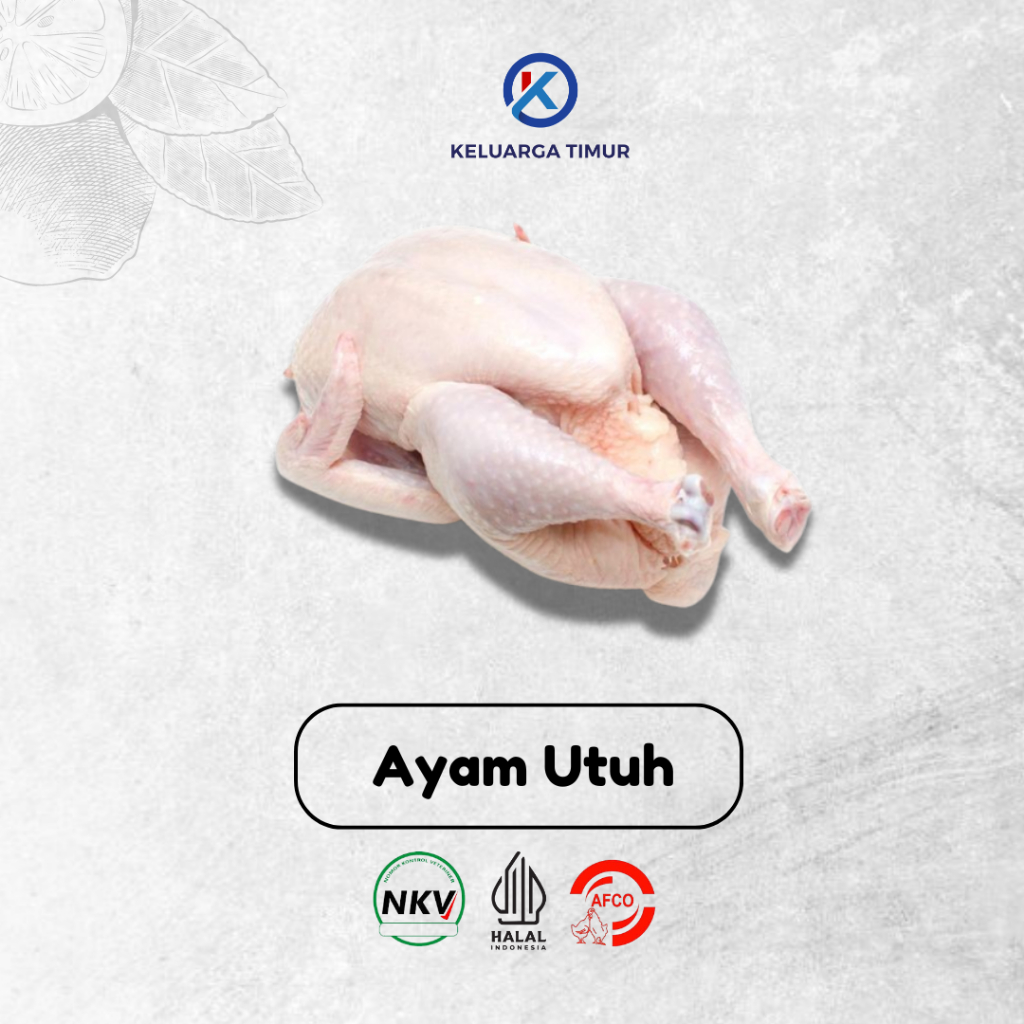 

Ayam Utug AFCO - Frozen - Halal - 1 KG