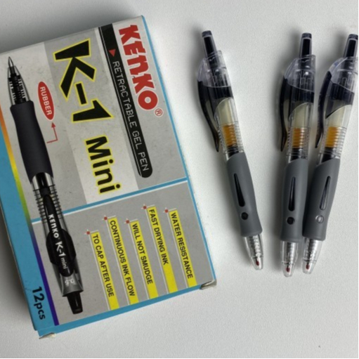 

Gel pen / Pulpen Kenko K-1 Mini 0.5mm Hitam / Pcs
