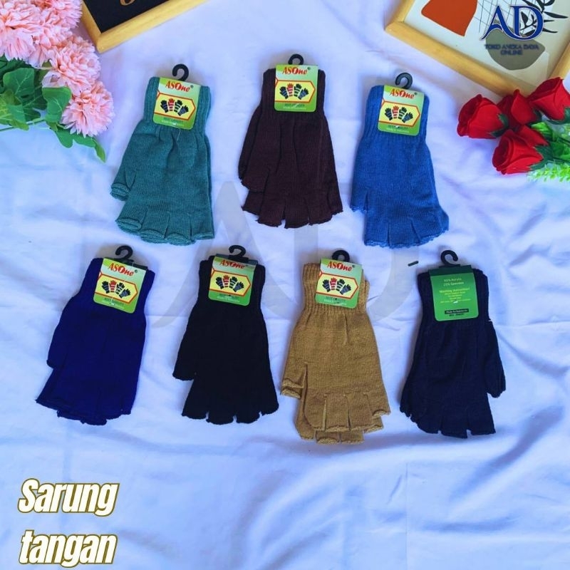 Sarung Tangan Sepeda Motor Cewek / Cowok ASome Warna Warni  - Sarung Tangan Murah Premium