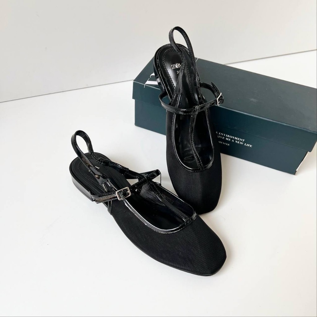 Z101668 SEPATU FLAT WANITA ZARA ORIGINAL