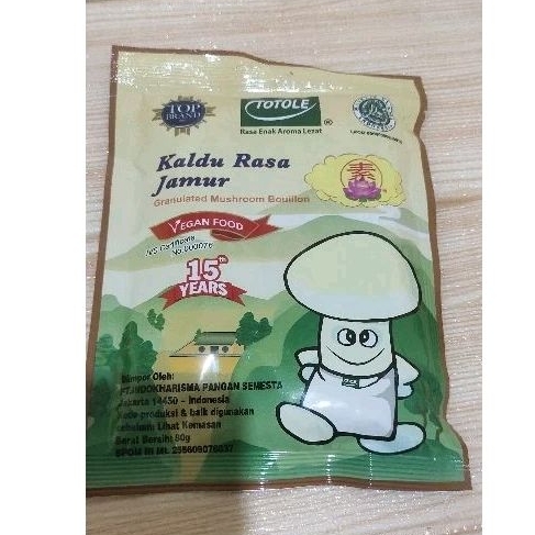 

Totole Kaldu Jamur 80gram