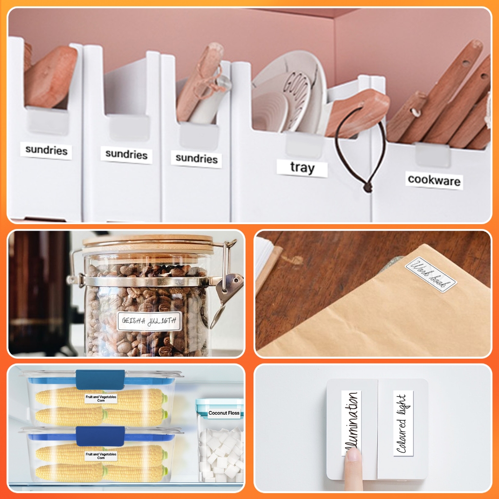 

D11 Pencetak Label Thermal Printer Portabel dengan Bluetooth Nirkabel Mesin Pembuat Label