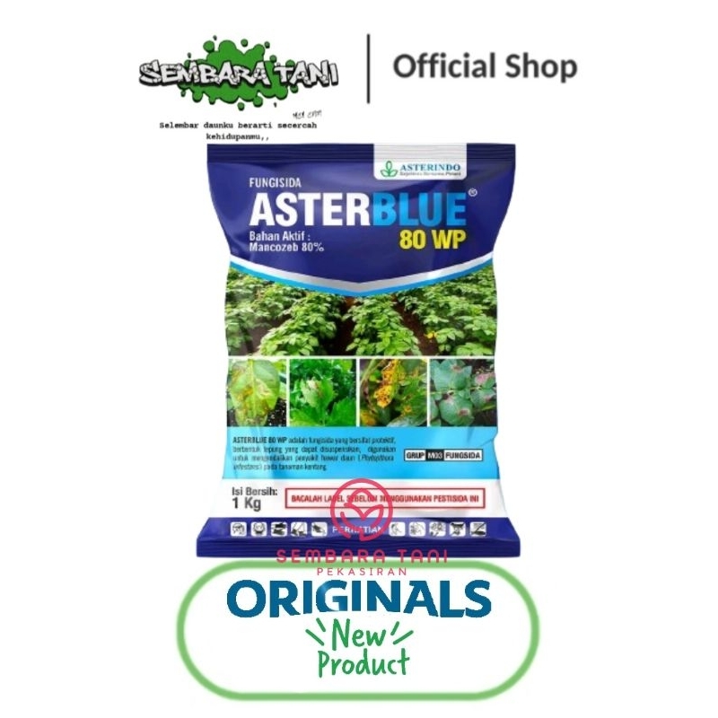 ASTERBLUE 80 WP | MANKOZEB BIRU | FUNGISIDA