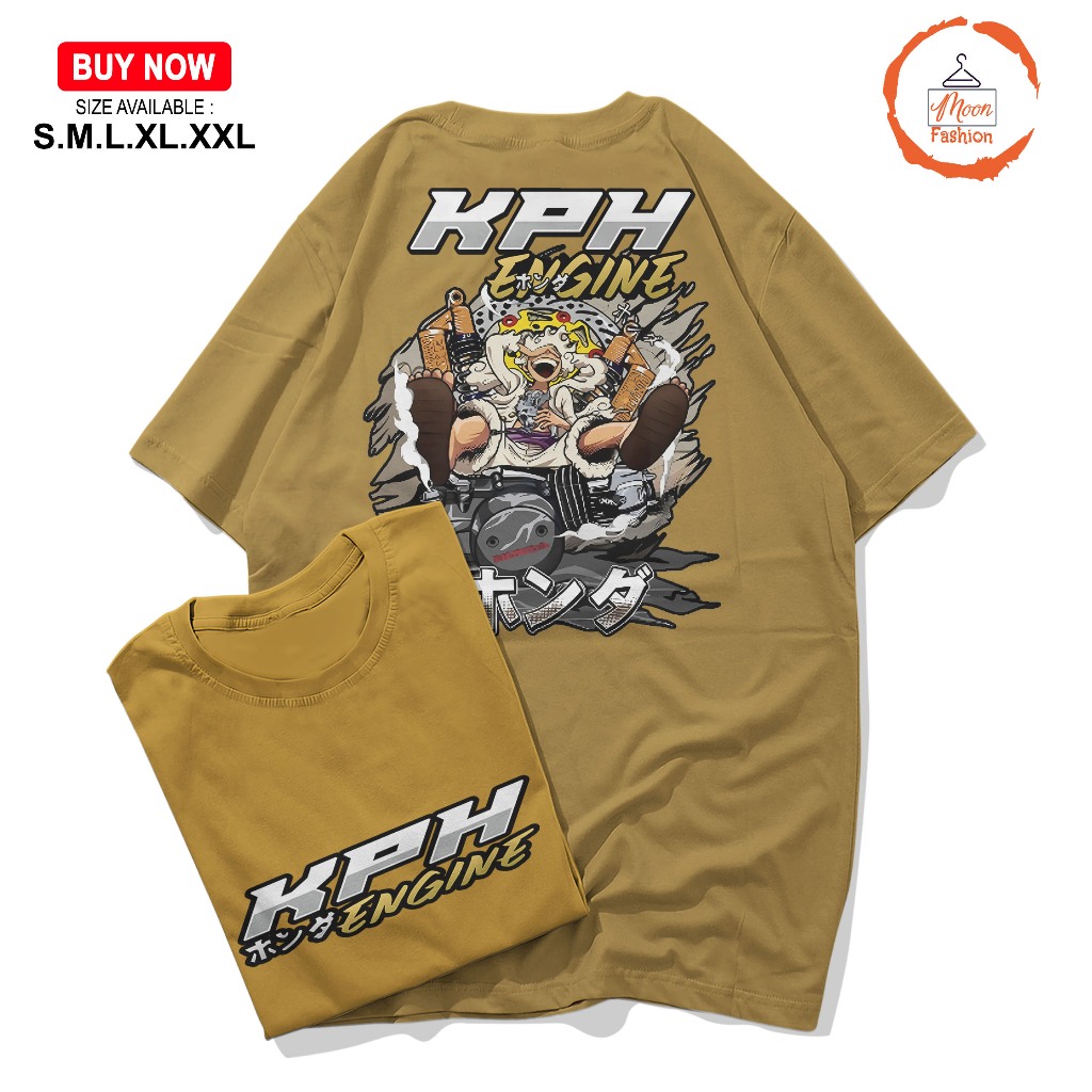 BAJU KAOS ATASAN NUMPAK HONDA KPH ENGINE SUPRA BAPAK - HEREX DISTRO ORIGINAL MURAH - KAOS OTOMOTIF M