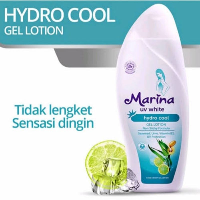 ❤️CAHAYU❤️Marina Uv White Hydra Bright Hand & Body Gel Lotion