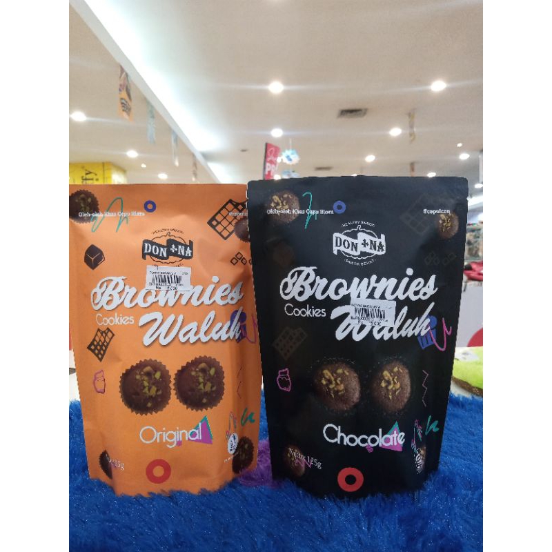 

Snack cookies brownis waluh by Donna 125gr
