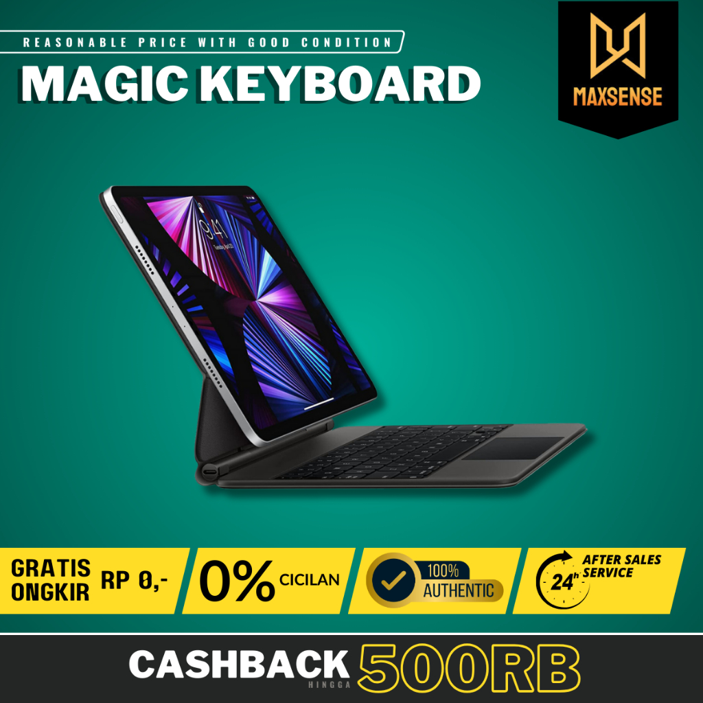 Apple Magic Keyboard for iPad Pro 11" 12.9" inch 2021 2020 Air 4 5 Second Original