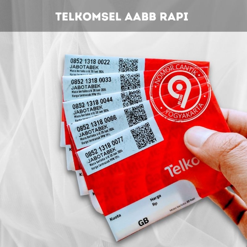 NOMOR CANTIK TELKOMSEL SIMPATI AABB RAPI