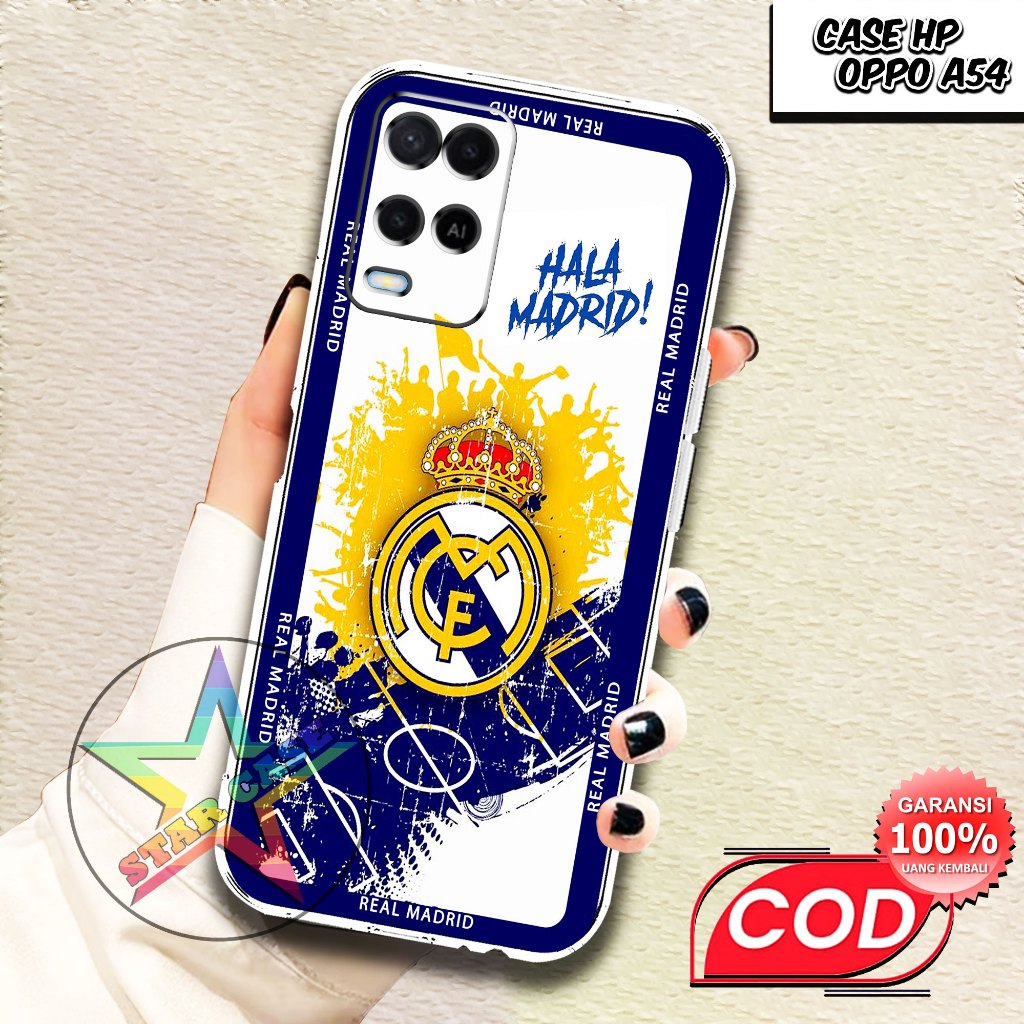 Case OPPO A54 TERBARU Motif [BOLA] Terlaris Casing OPPO A54 Terbaru Softcase Clear Protected Camera 