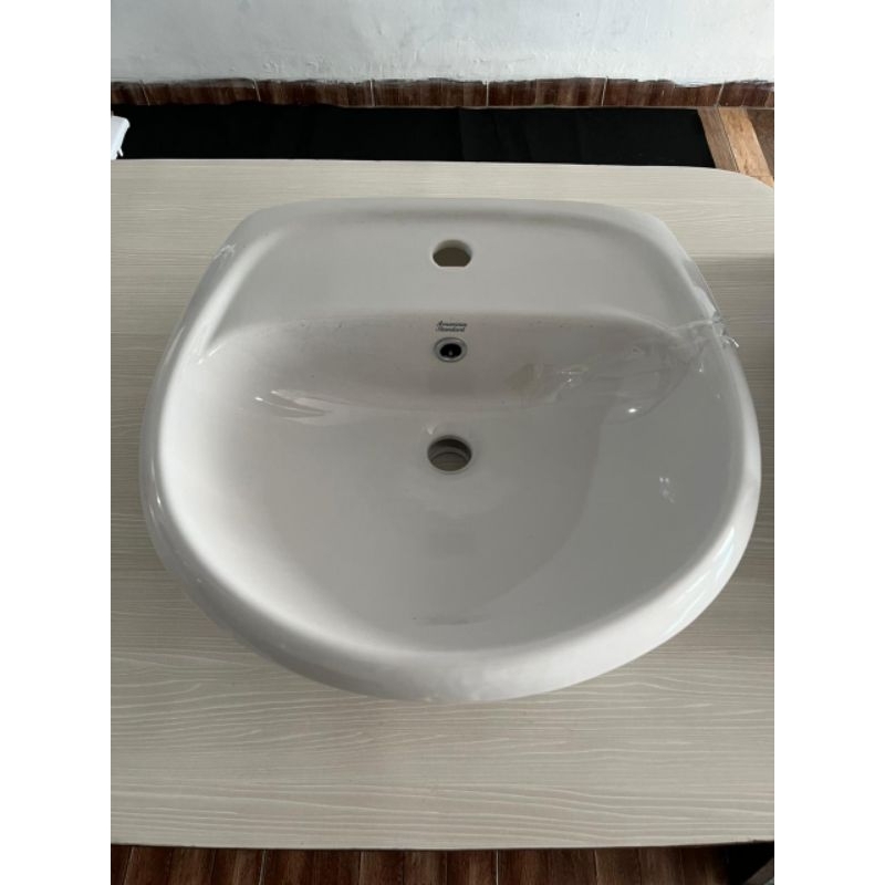 American Standard wastafel - my winston lava 1h as With kit Complete white