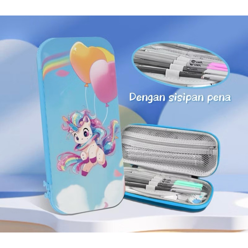 

[kid2shopmks] tempat pensil anak 3D/kotak pensil/