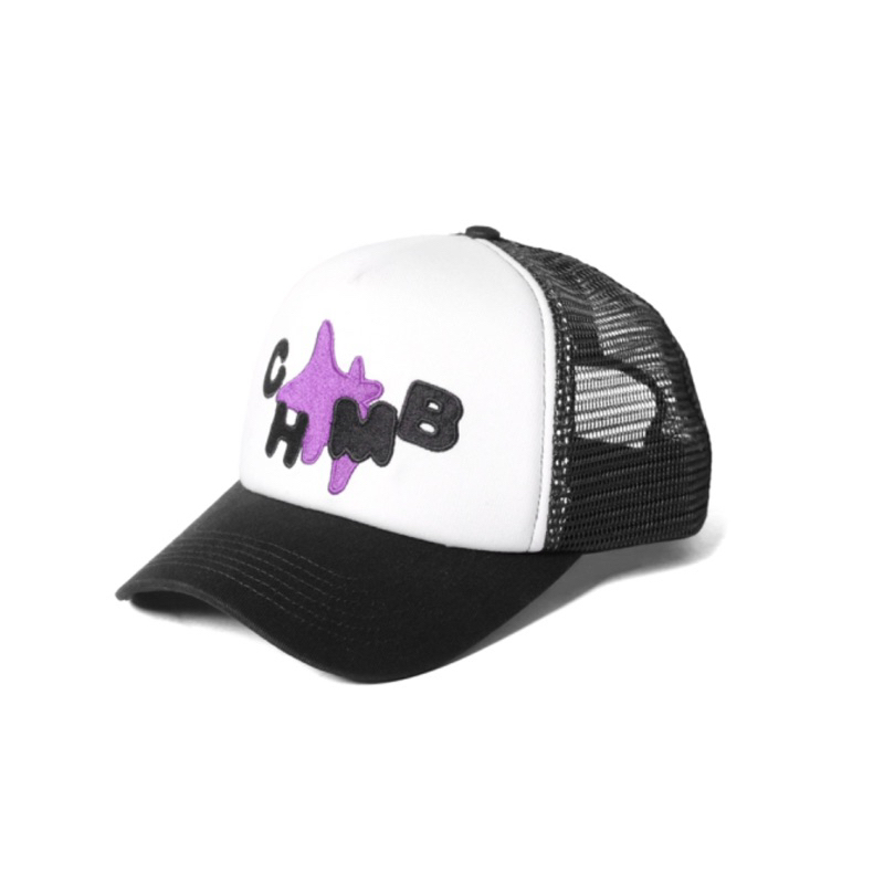 Trucker Hat Chambredelavain - CHMB Trucker Black & Trucker Hat Chambredelavain - CHMB Trucker White