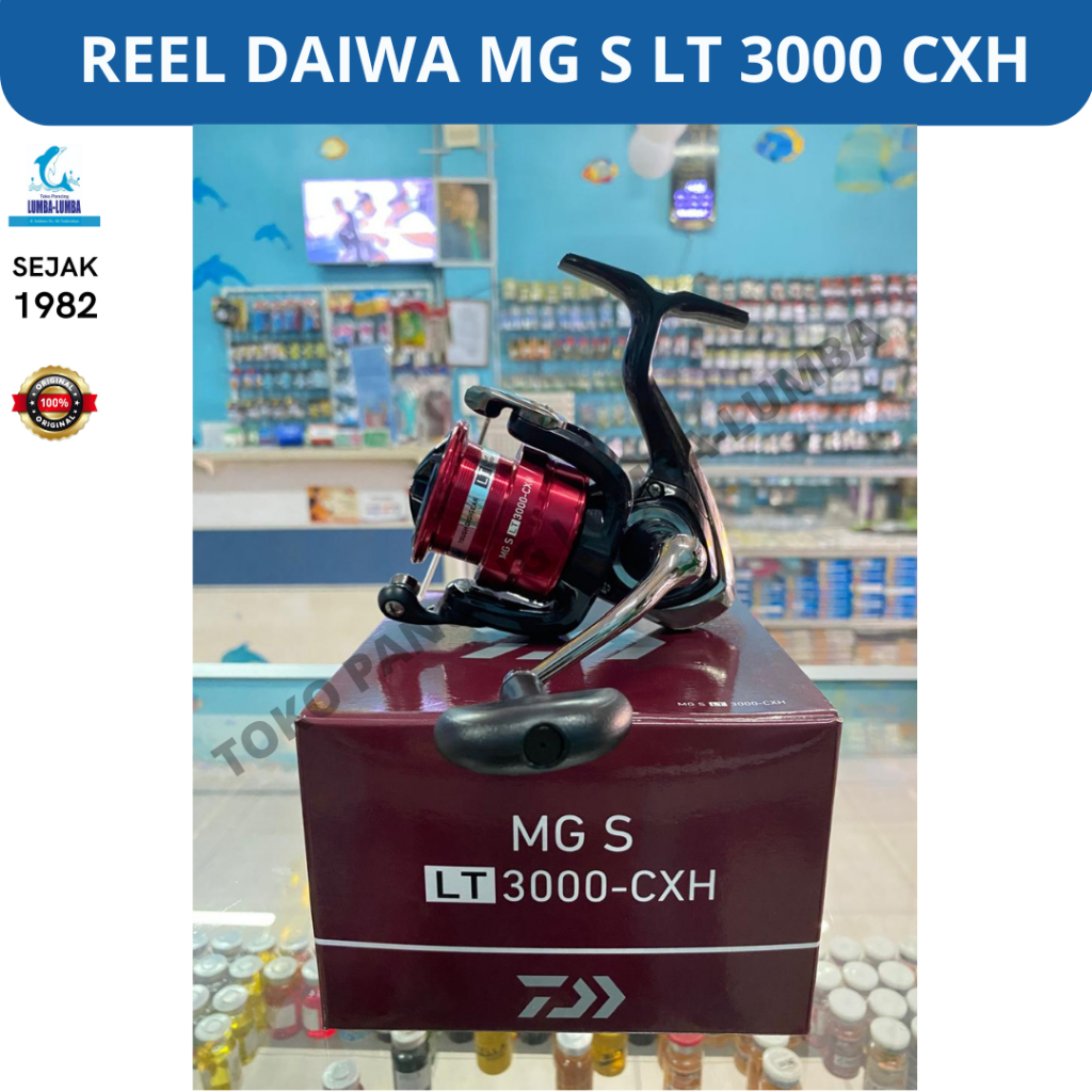 REEL DAIWA MG S LT 3000 6000 / REEL DAIWA / REEL PANCING DAIWA